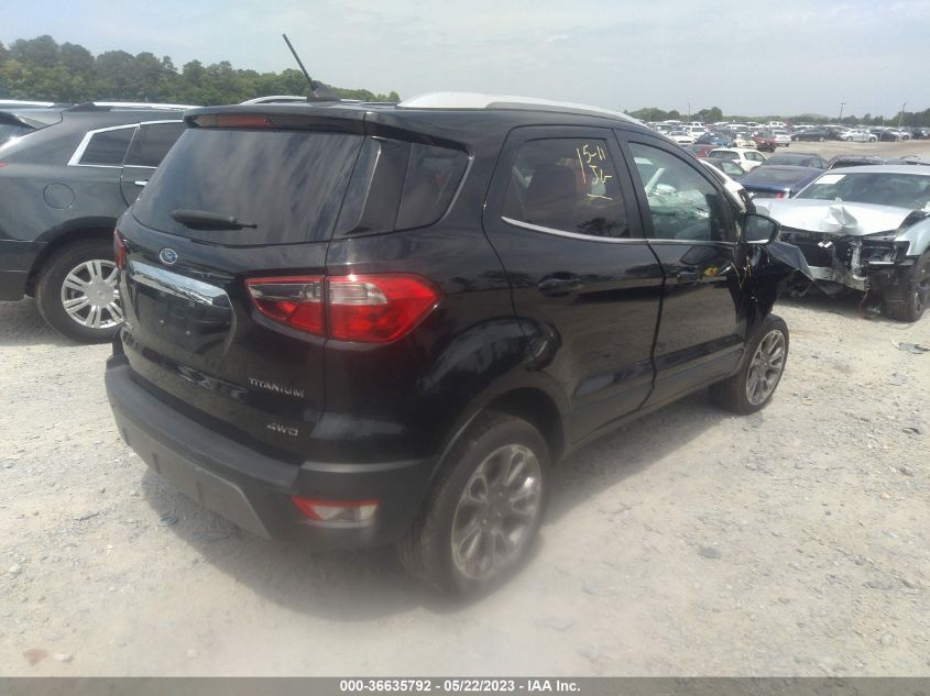 2020 FORD ECOSPORT TITANIUM - MAJ6S3KL4LC343996