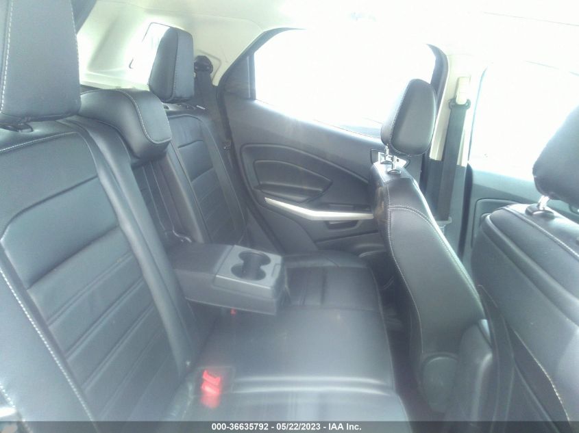 2020 FORD ECOSPORT TITANIUM - MAJ6S3KL4LC343996