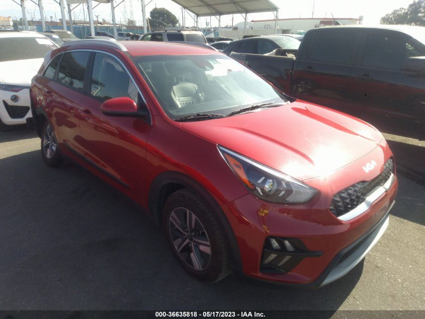 2022 KIA NIRO LXS - KNDCB3LC3N5547837