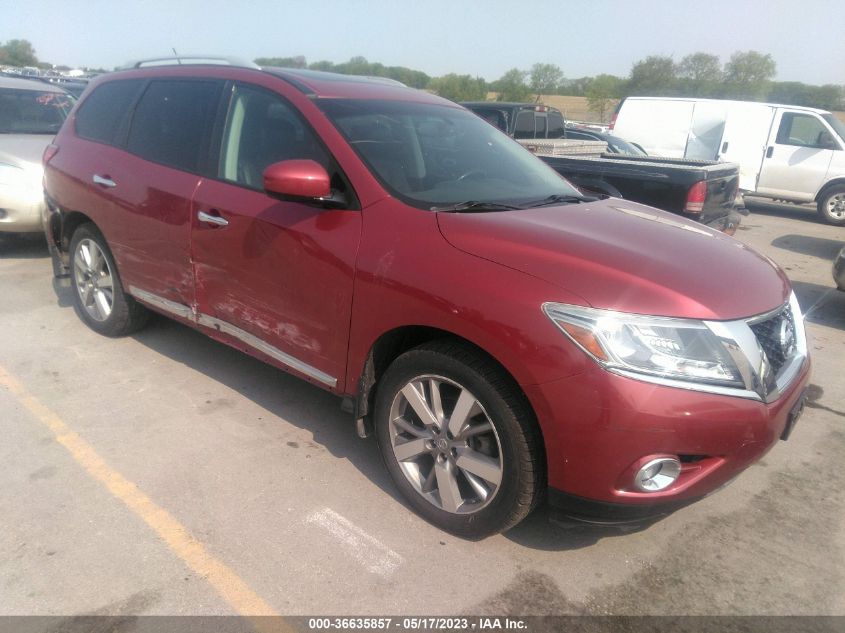 2014 NISSAN PATHFINDER PLATINUM - 5N1AR2MMXEC614400