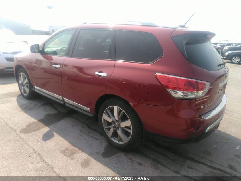 2014 NISSAN PATHFINDER PLATINUM - 5N1AR2MMXEC614400