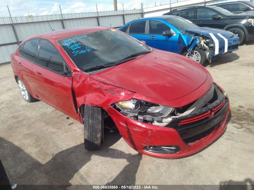 2013 DODGE DART RALLYE - 1C3CDFBA3DD267162