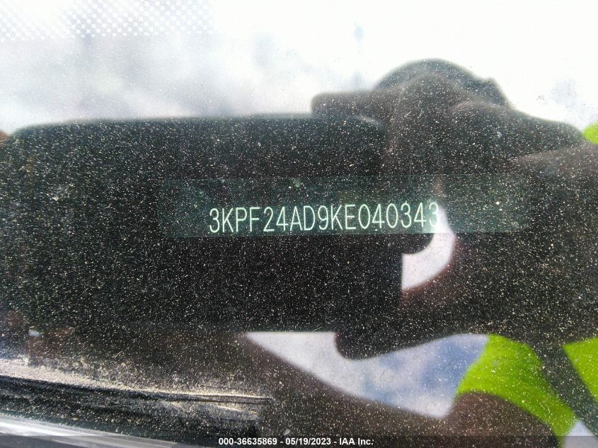 2019 KIA FORTE LXS - 3KPF24AD9KE040343