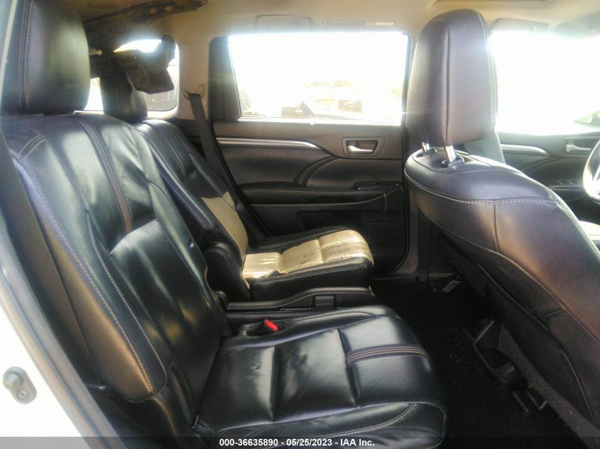 2017 TOYOTA HIGHLANDER XLE/SE - 5TDJZRFH7HS362153