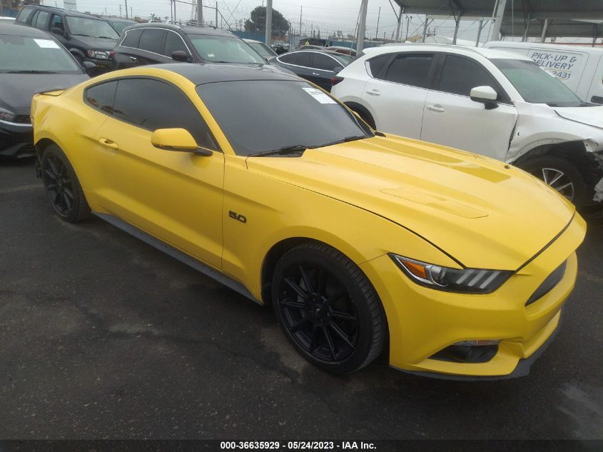 2016 FORD MUSTANG GT - 1FA6P8CF0G5311709