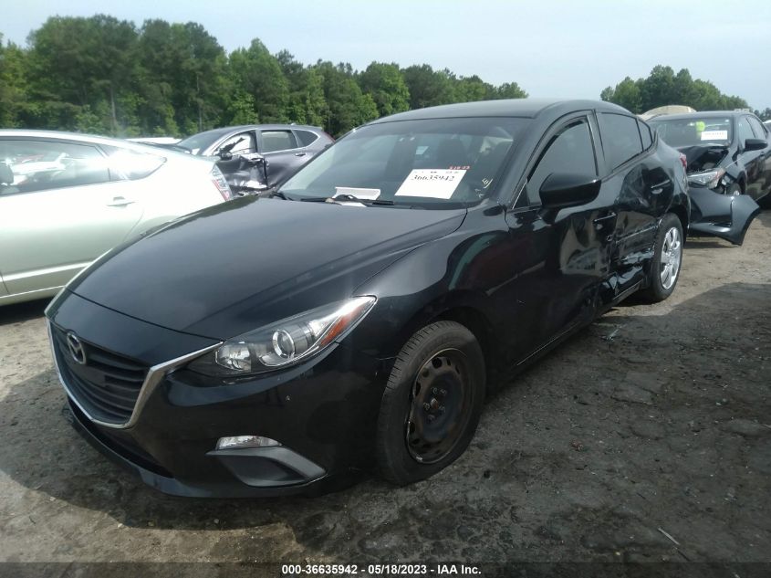 2015 MAZDA MAZDA3 I SPORT - 3MZBM1U77FM224797