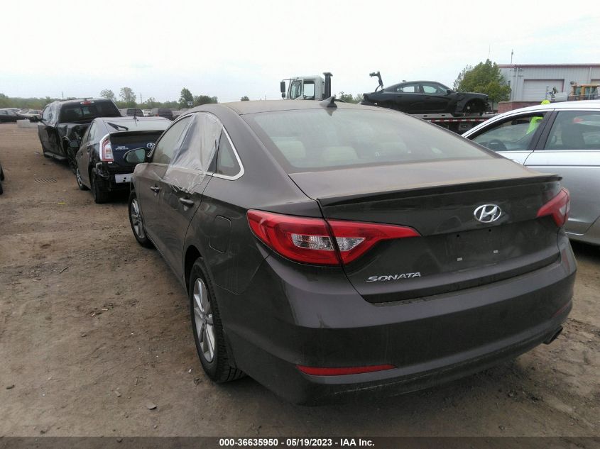 2015 HYUNDAI SONATA 2.4L SE - 5NPE24AF5FH138347