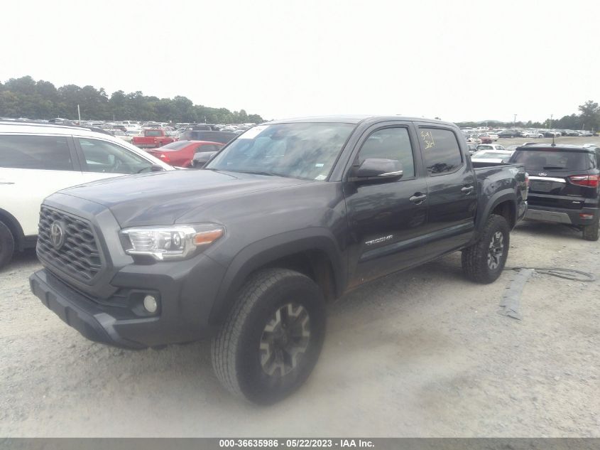 2022 TOYOTA TACOMA 4WD SR/SR5/TRD SPORT - 3TMCZ5AN0NM506524