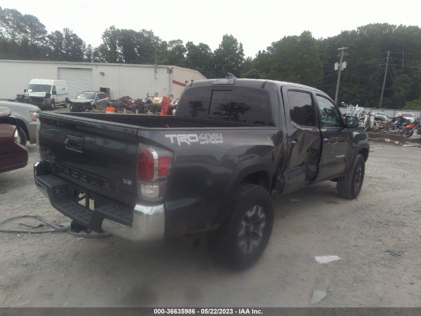 2022 TOYOTA TACOMA 4WD SR/SR5/TRD SPORT - 3TMCZ5AN0NM506524