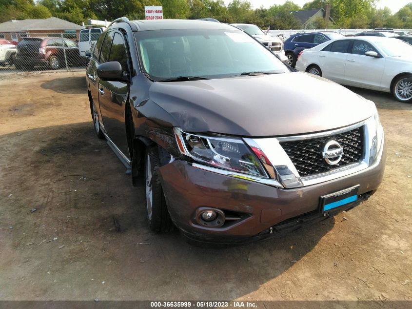 2015 NISSAN PATHFINDER PLATINUM - 5N1AR2MM3FC701606