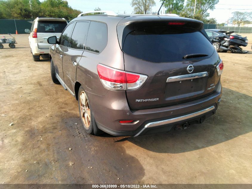 2015 NISSAN PATHFINDER PLATINUM - 5N1AR2MM3FC701606