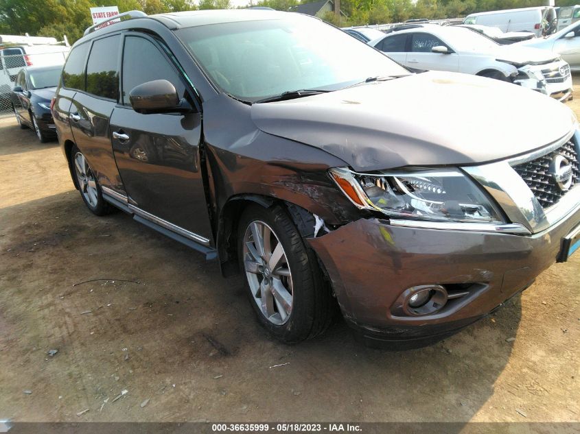 2015 NISSAN PATHFINDER PLATINUM - 5N1AR2MM3FC701606