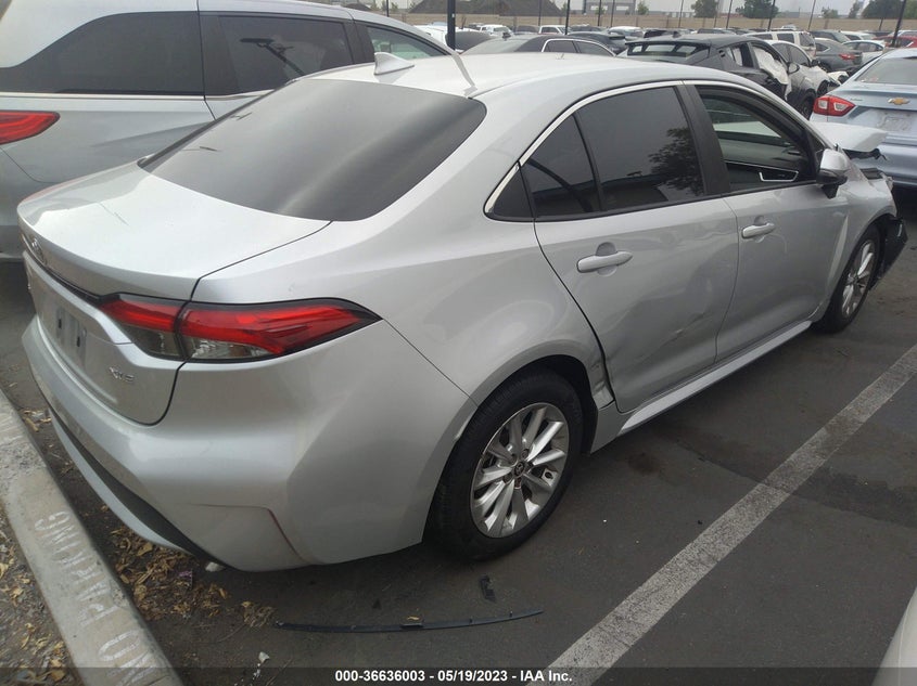 VIN 5YFFPRAE0LP134053 2020 TOYOTA COROLLA XLE