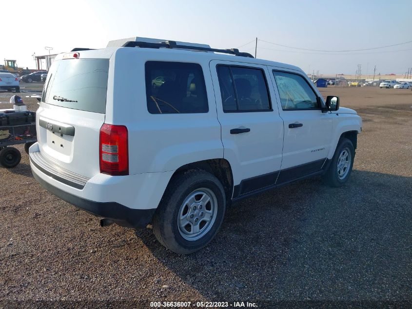 2014 JEEP PATRIOT SPORT - 1C4NJPBA8ED715660