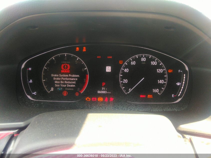 2019 HONDA ACCORD SEDAN SPORT 1.5T - 1HGCV1F3XKA020826