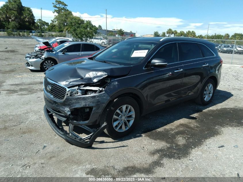 2017 KIA SORENTO LX - 5XYPG4A37HG277003