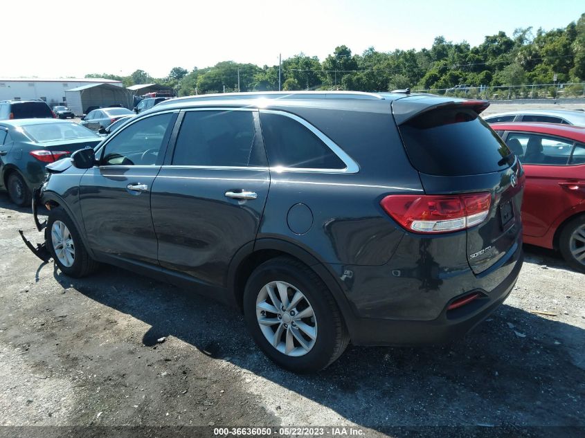 2017 KIA SORENTO LX - 5XYPG4A37HG277003