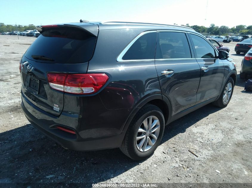 2017 KIA SORENTO LX - 5XYPG4A37HG277003