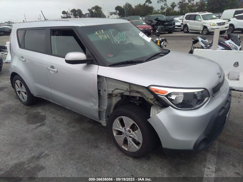 2016 KIA SOUL BASE - KNDJN2A23G7832550