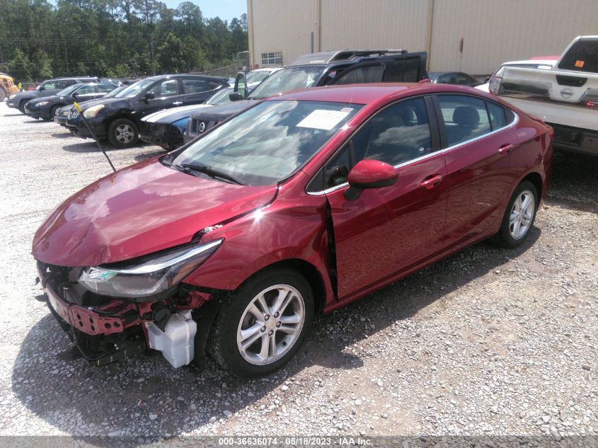2018 CHEVROLET CRUZE LT - 1G1BE5SM9J7168390