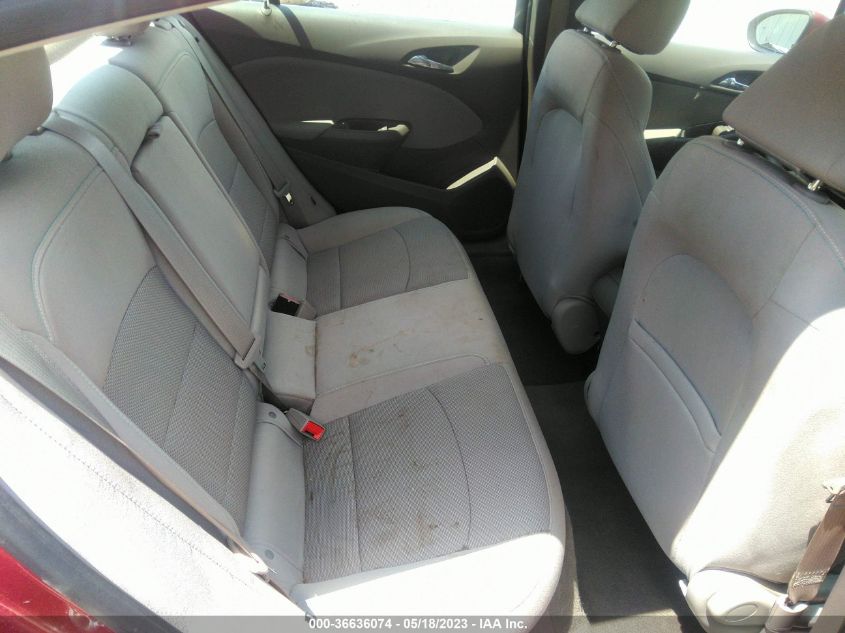 2018 CHEVROLET CRUZE LT - 1G1BE5SM9J7168390