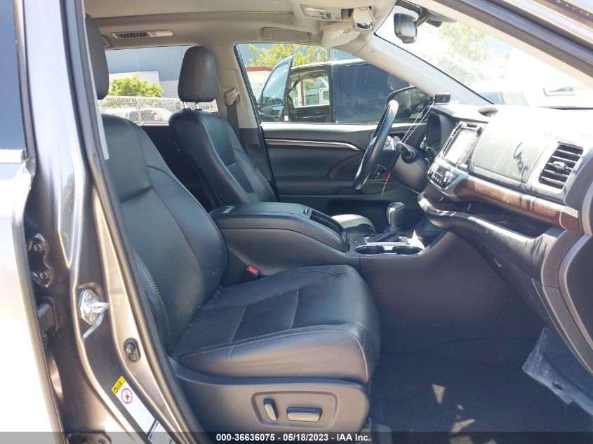 2015 TOYOTA HIGHLANDER HYBRID LIMITED - 5TDDCRFH5FS008756