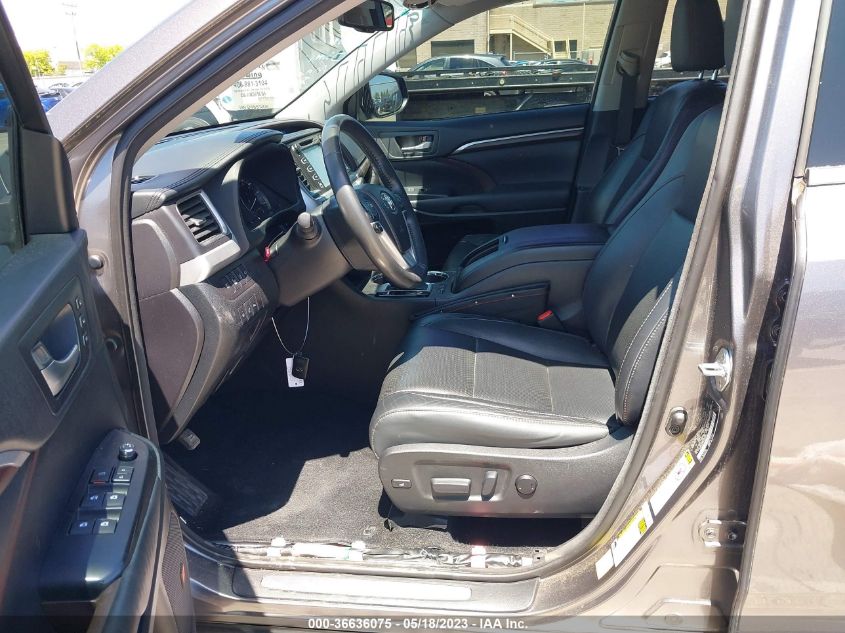 2015 TOYOTA HIGHLANDER HYBRID LIMITED - 5TDDCRFH5FS008756