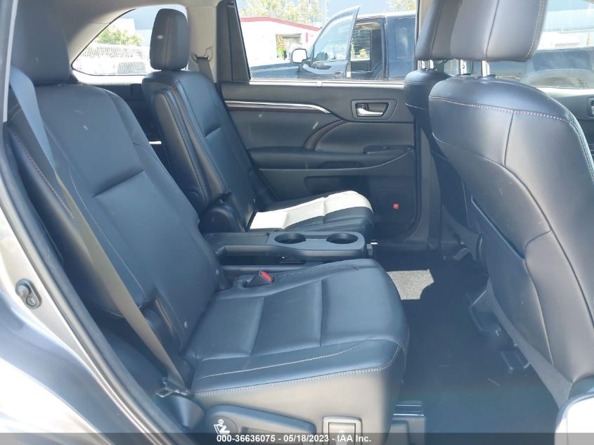 2015 TOYOTA HIGHLANDER HYBRID LIMITED - 5TDDCRFH5FS008756