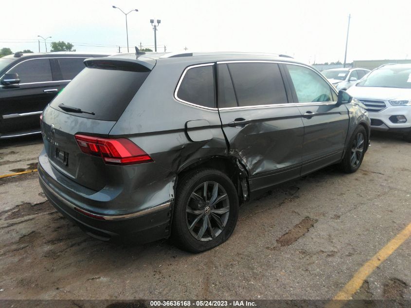 2022 VOLKSWAGEN TIGUAN SE - 3VV3B7AX8NM126138