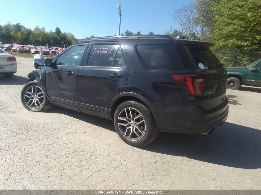 2017 FORD EXPLORER SPORT - 1FM5K8GT3HGB85660