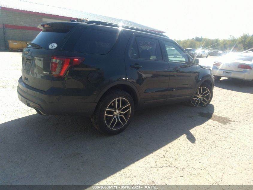 2017 FORD EXPLORER SPORT - 1FM5K8GT3HGB85660