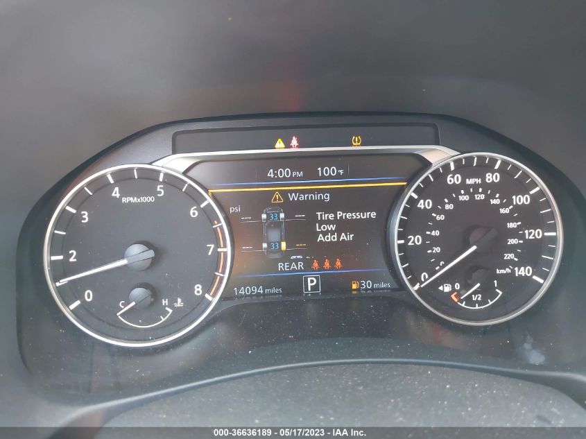 2023 NISSAN ALTIMA 2.5 SV - 1N4BL4DV5PN315148