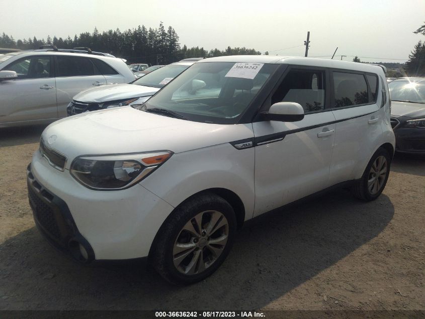 2016 KIA SOUL + - KNDJP3A51G7376400