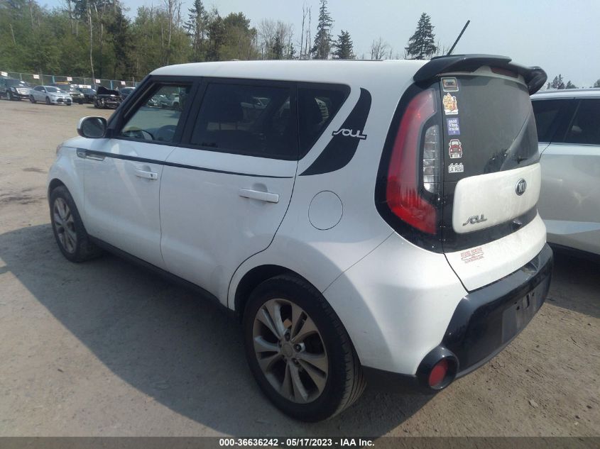 2016 KIA SOUL + - KNDJP3A51G7376400