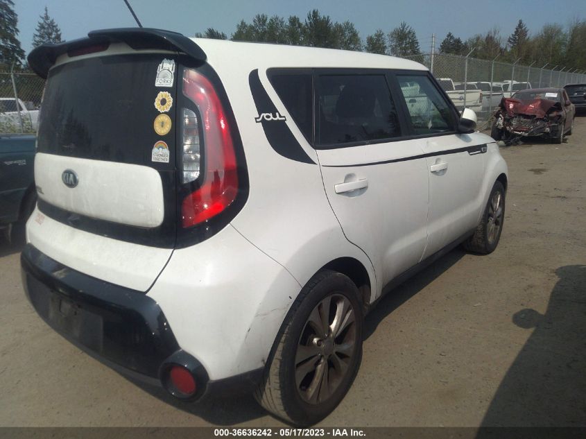 2016 KIA SOUL + - KNDJP3A51G7376400