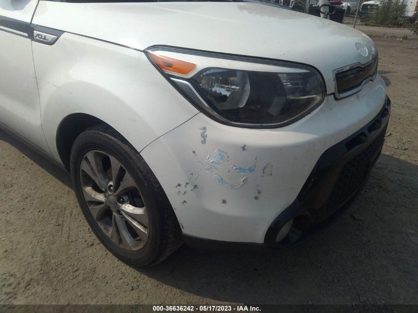 2016 KIA SOUL + - KNDJP3A51G7376400