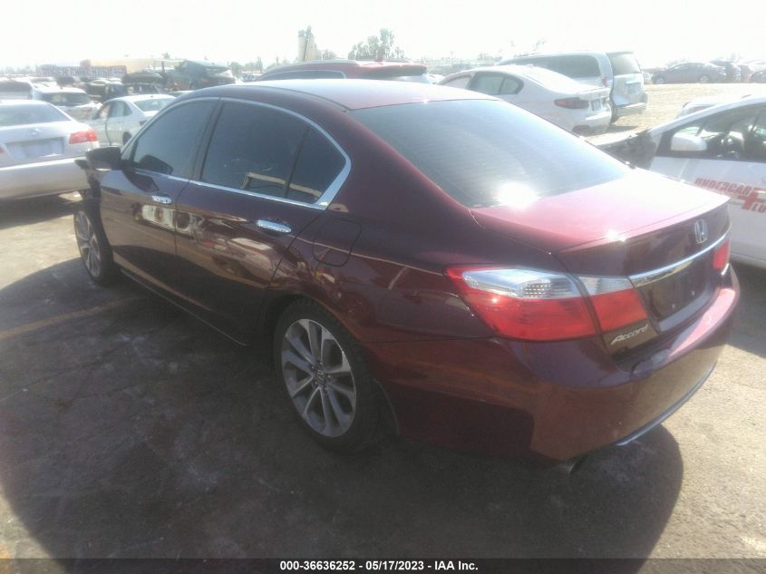 2014 HONDA ACCORD SEDAN SPORT - 1HGCR2F55EA250225