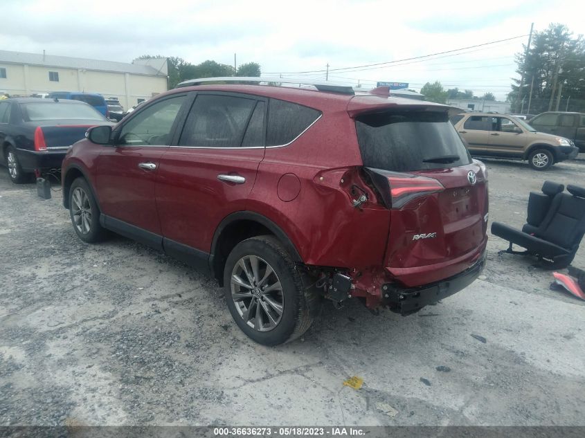 2018 TOYOTA RAV4 LIMITED - JTMDFREV6JD257084