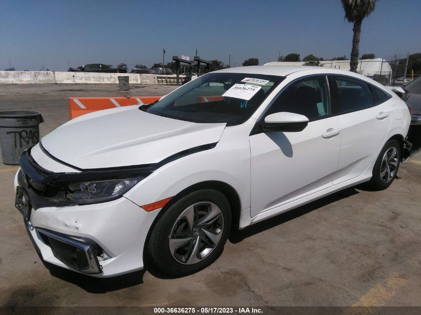 2019 HONDA CIVIC SEDAN LX - 19XFC2F60KE214747