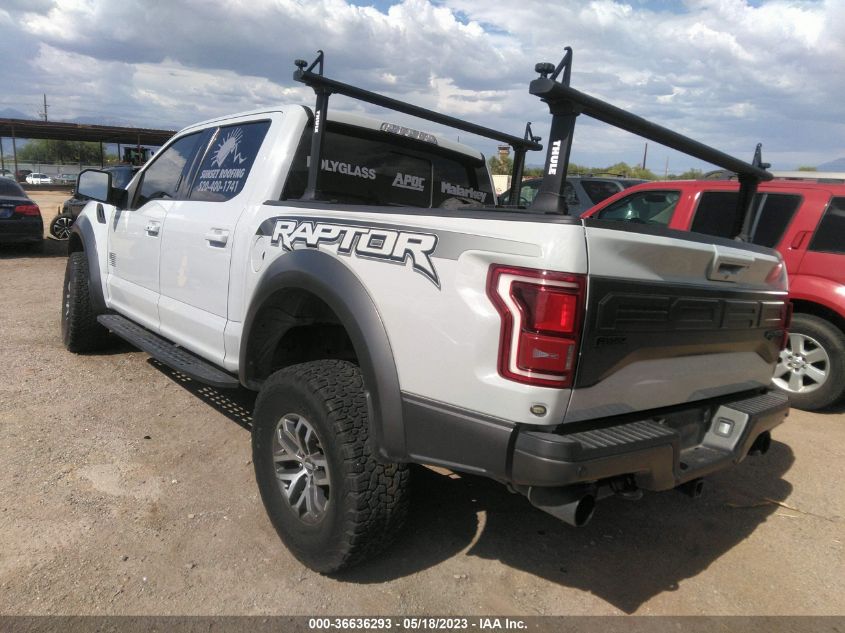 2017 FORD F-150 RAPTOR - 1FTFW1RG3HFB67105