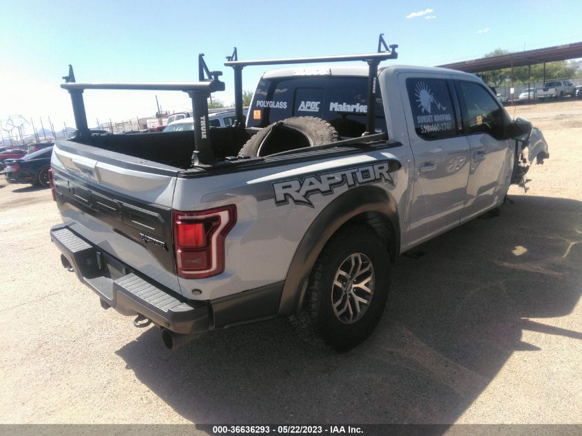 2017 FORD F-150 RAPTOR - 1FTFW1RG3HFB67105