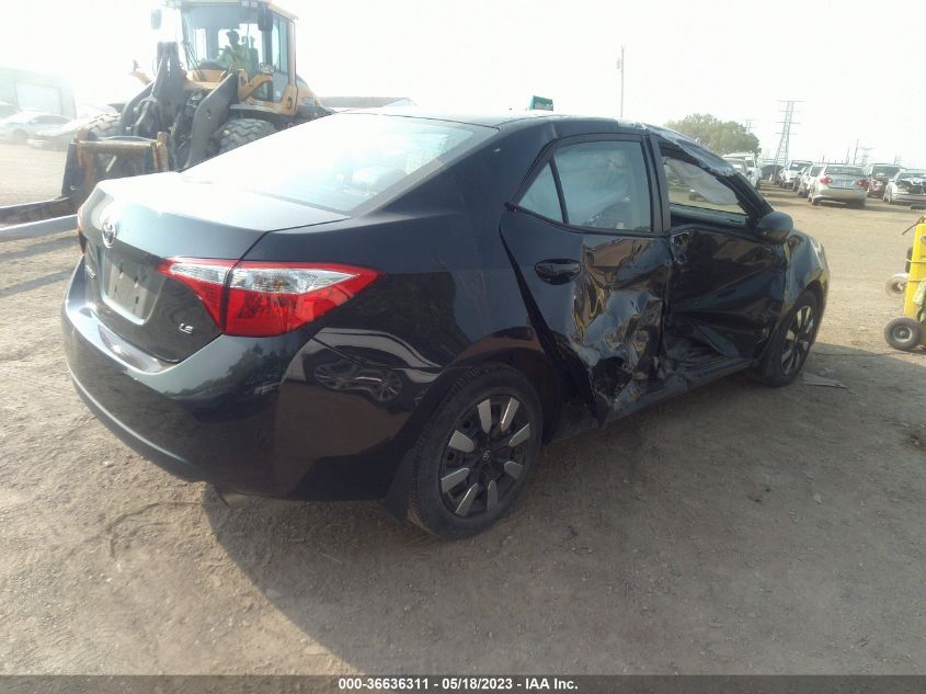 2016 TOYOTA COROLLA L/LE/S/S PLUS/LE PLUS - 2T1BURHE9GC627734