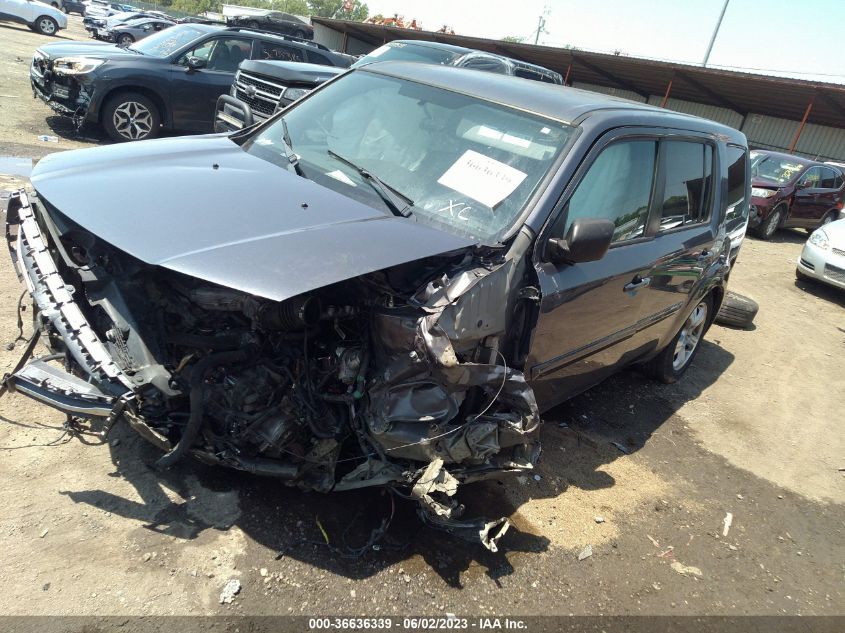 2015 HONDA PILOT EX - 5FNYF4H43FB029552