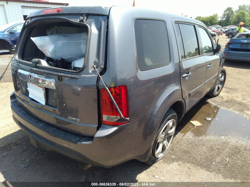 2015 HONDA PILOT EX - 5FNYF4H43FB029552