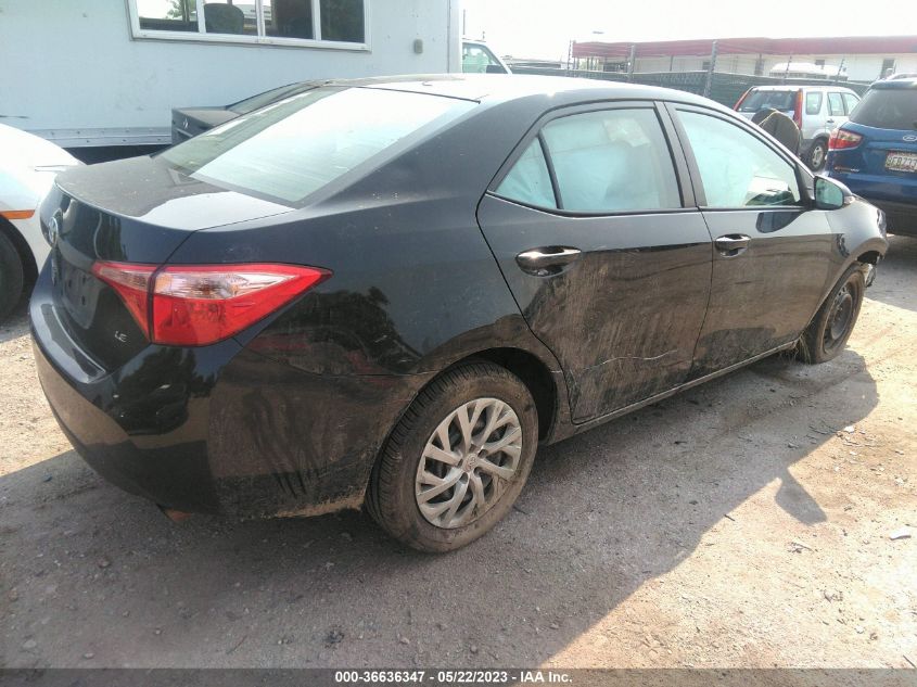 2018 TOYOTA COROLLA LE - 2T1BURHE9JC031336