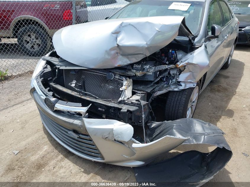 2016 TOYOTA CAMRY XLE/SE/LE/XSE - 4T4BF1FK0GR530043