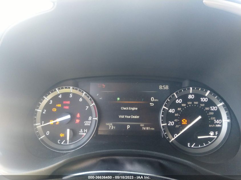 2021 TOYOTA HIGHLANDER XLE - 5TDGZRBH9MS070305
