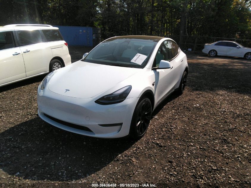 2023 TESLA MODEL Y LONG RANGE - 7SAYGDEE7PF748091