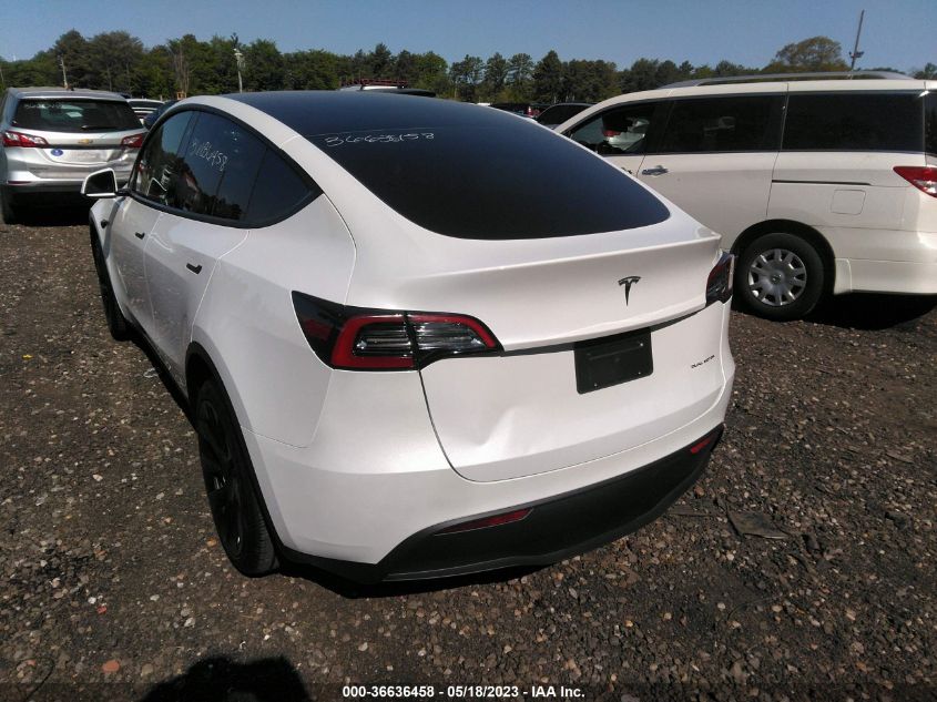 2023 TESLA MODEL Y LONG RANGE - 7SAYGDEE7PF748091