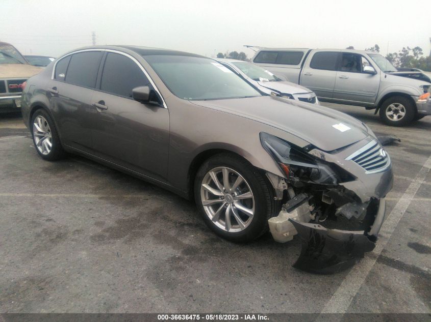 2013 INFINITI G37 SEDAN JOURNEY - JN1CV6AP5DM301409